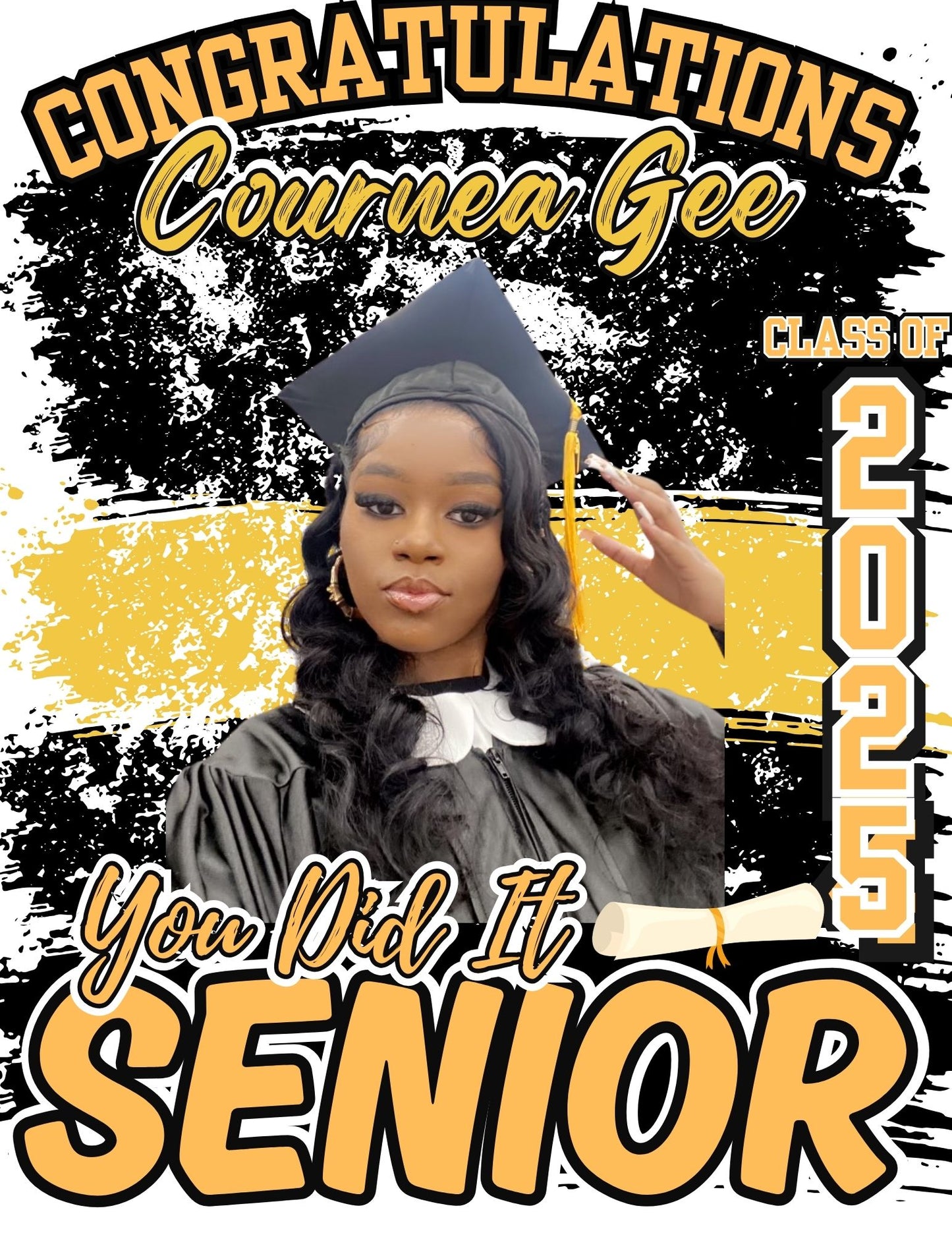 Senior 2025 Editable Design.