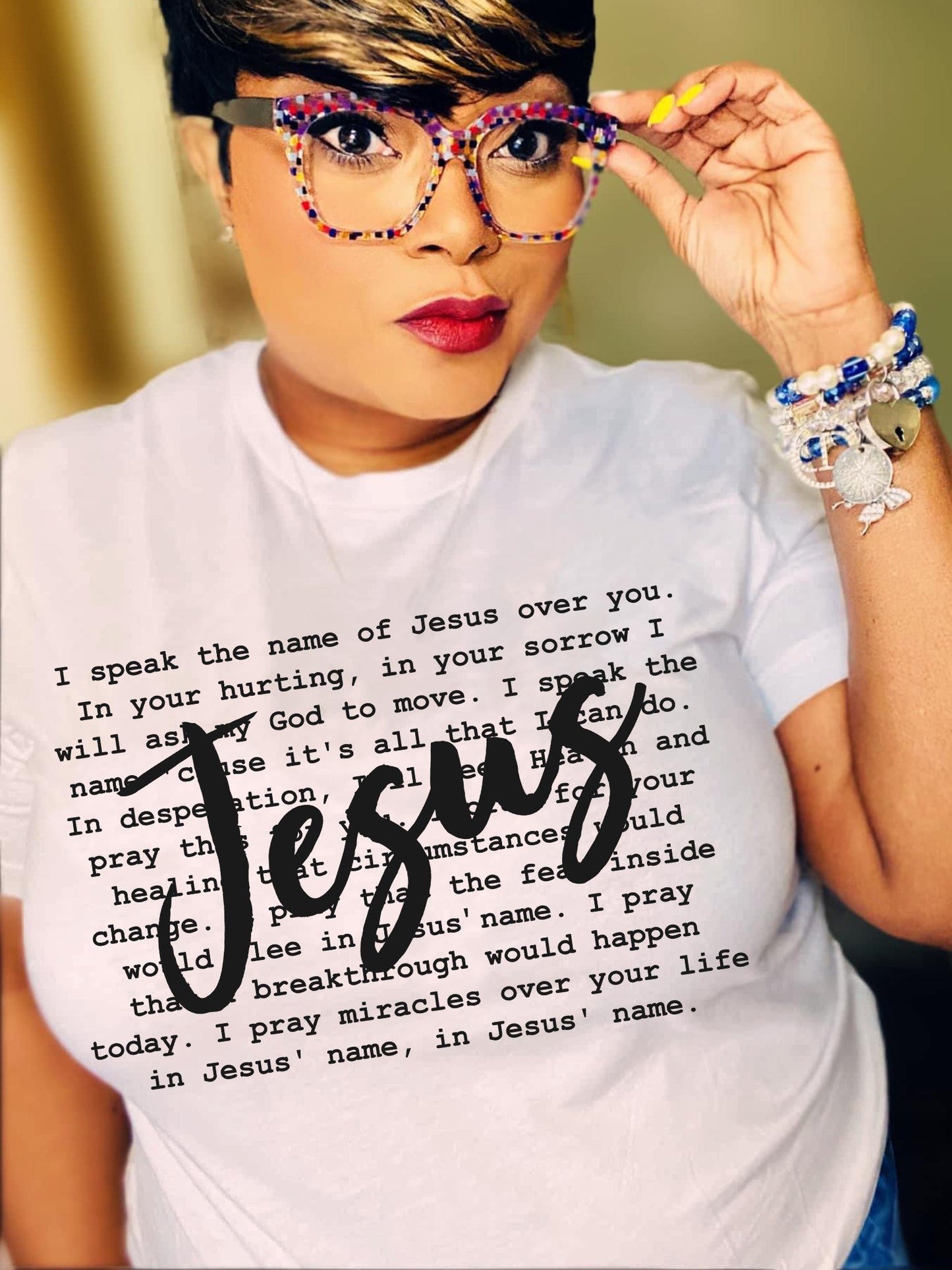 I Speak The Name Of Jesus TEE.