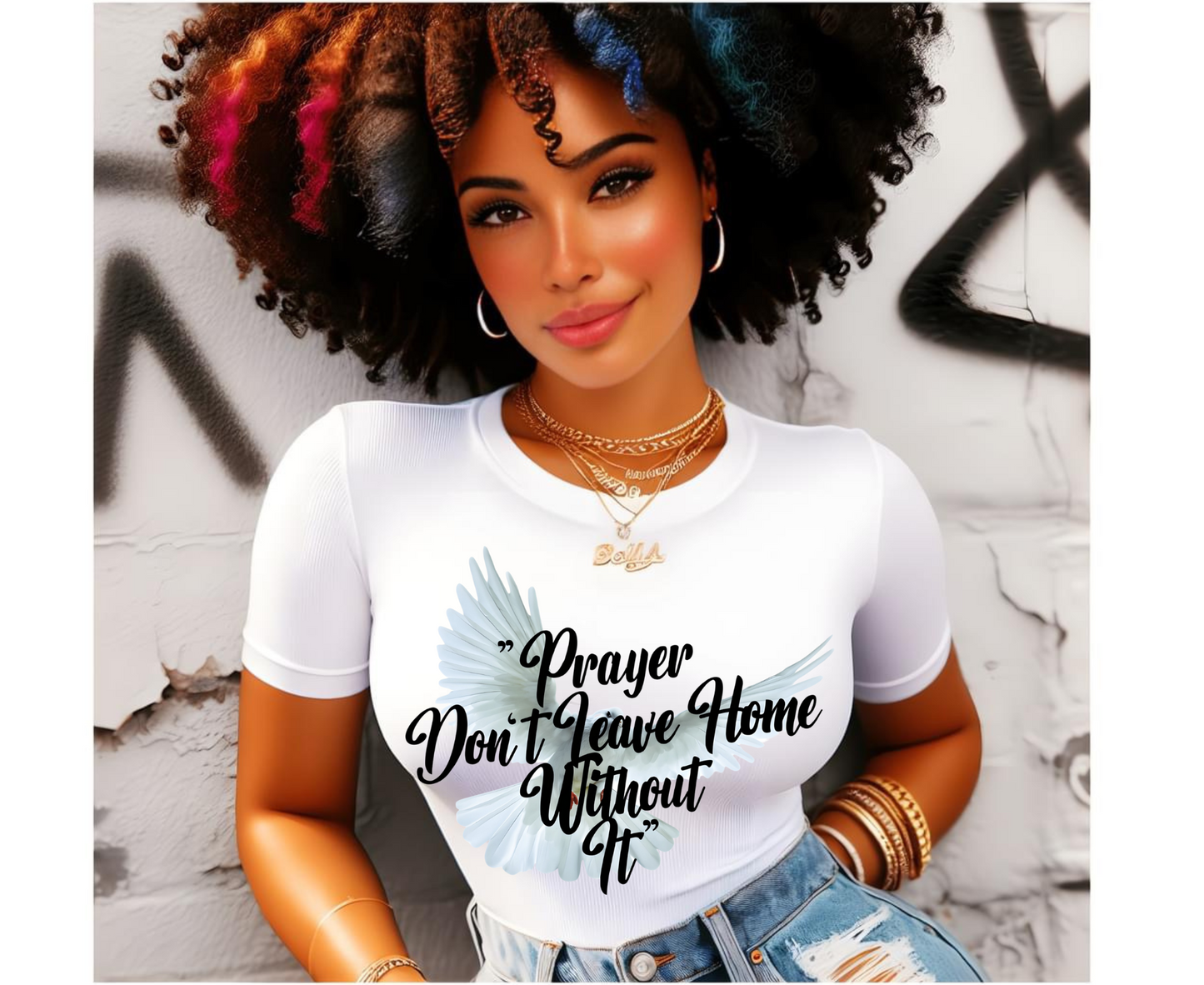 Pray Don't Leave Home Without it-T-Shirt