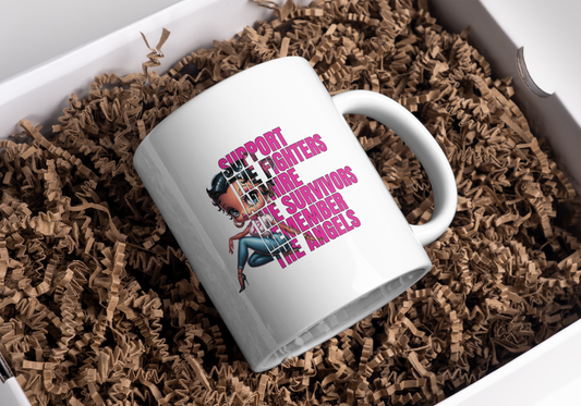 Support The Fighters Mug 11oz